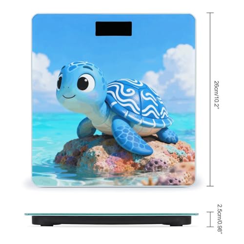 Báscula Digital para Baño BTCOWZRV Precisa y Estable miniatura 2