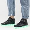 APTESOL Unisex LED Shoes High Top Light Up Sneakers for Women Men