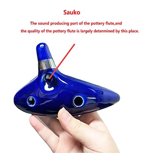 Generic Ruoswte 12 Hole Alto C Ocarina thumb #1