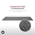Sunny Health & Fitness Non-Slip Home Gym Mat – Workout Floor Protection Foam Pad for Treadmill, Bike, Elliptical, Yoga and Exercise Equipment or Standing Desk in 4 Size Options - Image 4