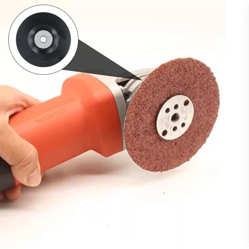 2 StüCk Fiberscheiben 125 mm Schleifteller Winkelschleifer Schleifteller Schleifaufsatz FüR Winkelschleifer Kompatibel Mit Schleifmaschinen Und Schleifern Mit Einem Innendurchmesser Von 14 mm