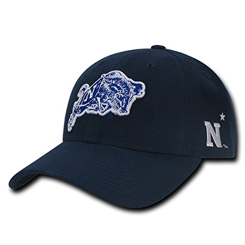 United States Naval Academy USNA Midshipmen Adjustable Baseball Ball Cap Hat Navy Blue
