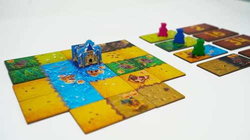Image of Blue Orange Kingdomino New Edition - Family Board Game - Success Worldwide - Tile Game - For 2 to 4 players - From 8 years old