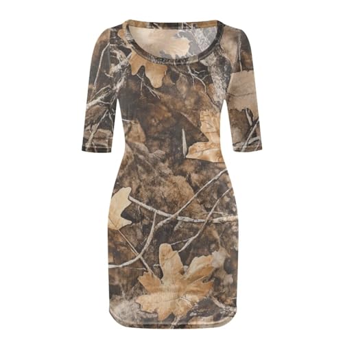 Camo Hunting Swimwear Cover Ups for Women Sheer Swimsuit Cover Up See Through Bathing Suit Dress4