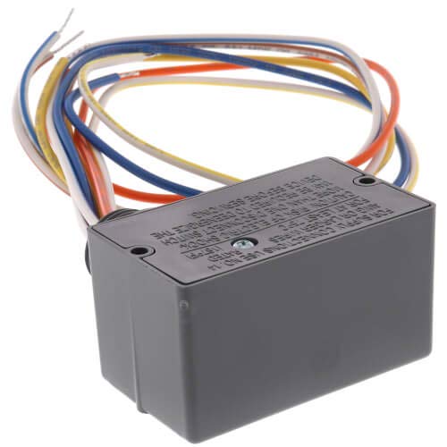 Enclosed Pilot Relay, 10 Amp, SPDT, 1 HP, 24 Vac/DC/120-277 Vac Coil