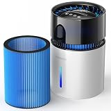 3L Evaporative Humidifier for Bedroom, Mist-Free Top Fill Hu...