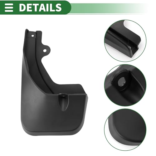 Image of Mud Flaps Splash Guards Mud Guards for Lexus RX 2020-2022 W /Mount Accessories
