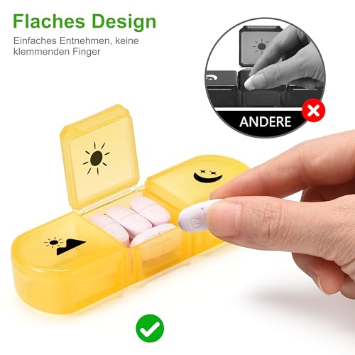 Pilulier 7 jours pour ne plus oublier ses médicaments matin midi soir