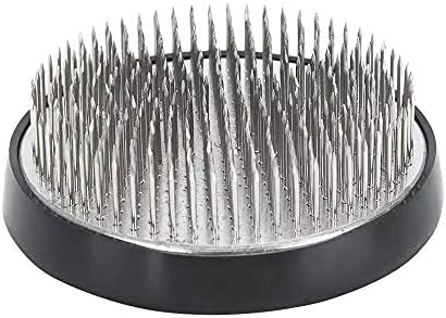 Flower Frog Stainless Steel Pin Frog Flower Arrangement Holder (2.4 Inch (60mm))