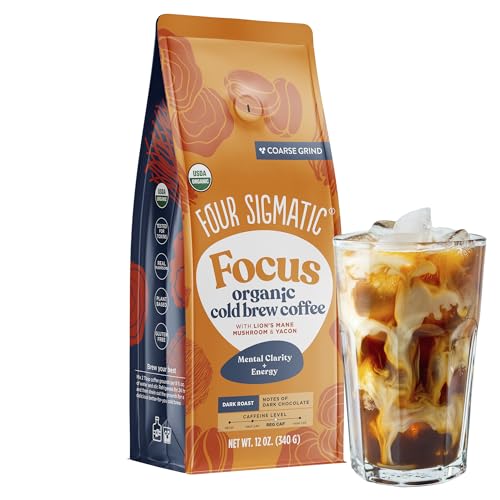 Four Sigmatic - Café molido orgánico de preparación fría...