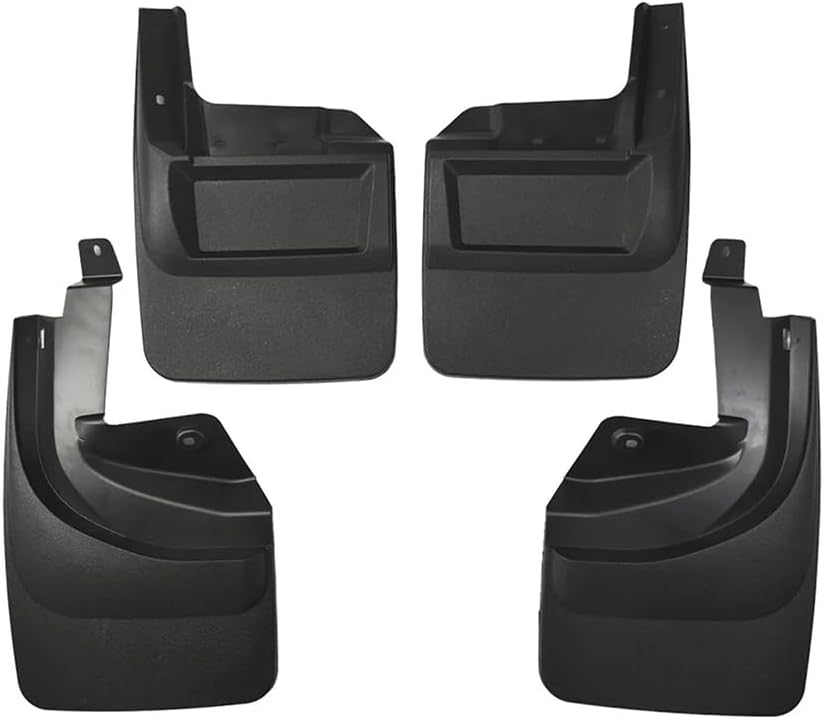 4 Pcs Car Mud Flaps for Jeep Wrangler Rubicon JL 2023-2024,Front Rear Splash Guards Wheels Fenders Splashproof Wear-Resistant Exterior Accessories