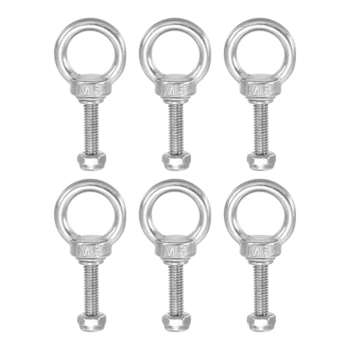 PATIKIL AC{g M6 {g ˂25mm 304XeX|OlW Zp˂ ibg KXPbg bV[t ݂艺Œ`F[ C[[vp 6Zbg