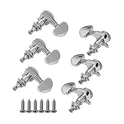 Cheville d’accord Corde Guitar 4 Chrome Scellé Guitare Tuning Tuners Têtes De Machine pour La Guitare De Basse 2L + 2R - Les Beatles, Paul McCartney, John Lennon, RIngo Starr, George Harrison