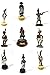 OPO 10 - Lot de 9 Figurines Soldats 1/32 60mm Empire Napoleon Dragon Grenadier Garde IMPERIALE Del Prado (LS22)