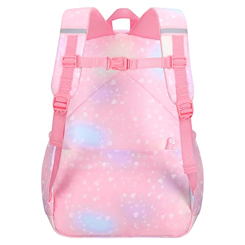 Kawaii School Backpack for Girls - Cute Pink Book Bags for Elementary, Primary & Middle School Students, Lightweight Kids Backpack2