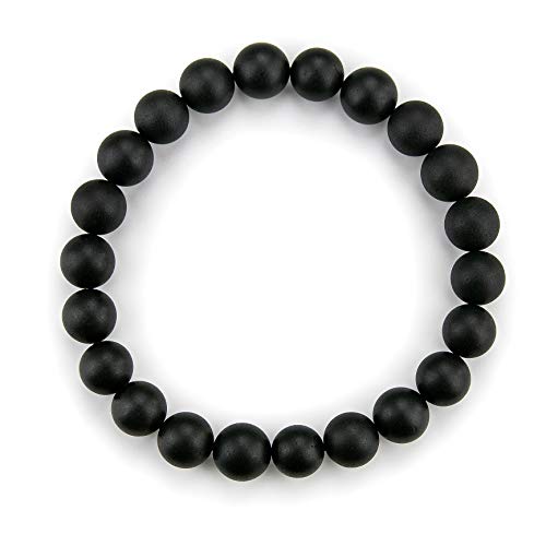 Amber Culture Amber Bead Stretch Bracelet - Certified Handmade Natural Baltic Dark Cherry Charm Bangle Unisex Adult In A Gift Box #TOP2