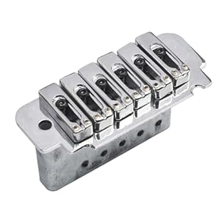 Easy to install and aesthetically pleasing, requiring minimal experience, its high density delivers key characteristics of excellent tone and clarity, enhancing the instrument's sound quality. This electric guitar bridge enhances your playing experie...