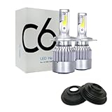 Kit de conversion du xénon 2pcs Lights de voiture H7 8000LM H11 LED LED PHARIVE DE PHARMALE DE PHARME DE VOITURE H4 H1 H3 H8 H9 9005 9006 HB3 HB4 9012 9007 Ampoules LED Turbo 12V 24V Auto et Moto