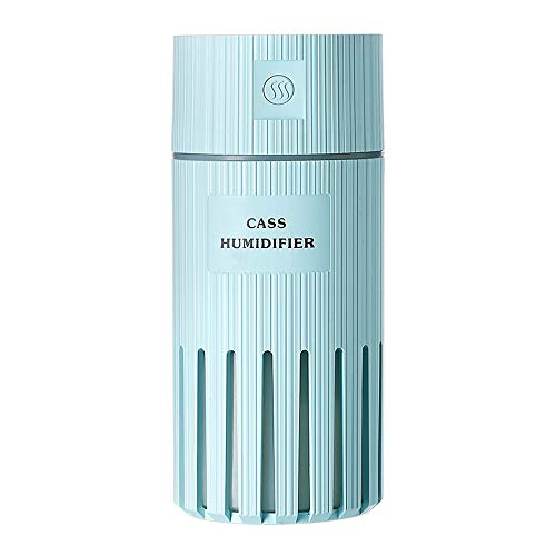 Anself 320 ml umidificador de ar com led night light mini ventilador purificador de ar purificador d