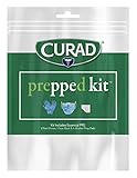Curad Prepped Kit Essential PPE Pack, Includes 2 Pairs of Gloves, 1 Face Mask, 4 Alcohol Prep Pads