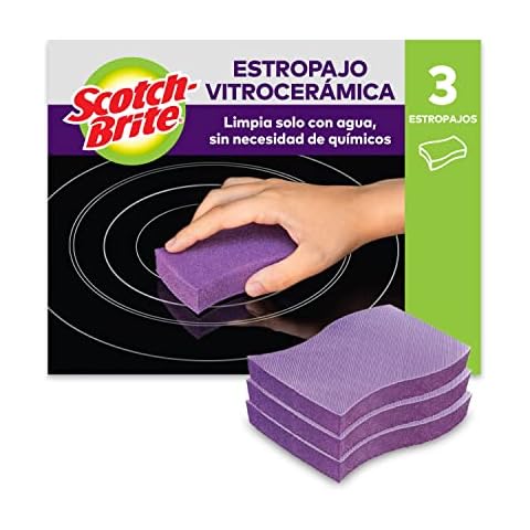 Estropajo para vitrocerámica Scotch-Brite, paquete de 3 Cover