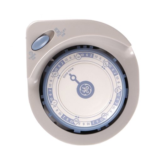 random light timer - GE 50462 7-Day Random Vacation Timer