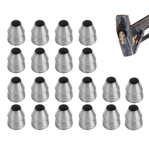 Generico Cunei per Manici per martelli,Cunei per Manici per martelli | Cunei per Ascia con Cuneo in Metallo | Cunei con Manico Rotondo Cuneo in Acciaio, Set di Cunei Sostituzione della Maniglia del