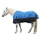 Couverture supplémentaire : la couverture est livrée avec un rabat pour la queue pour une protection supplémentaire. Si vous le souhaitez, des anneaux en D au niveau du cou permettent de fixer un cache-cou ou une capuche de pluie (non inclus).