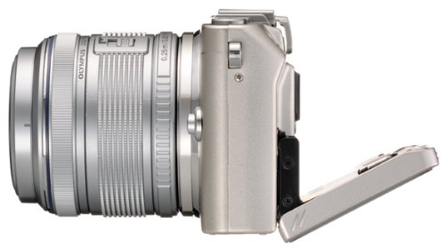 olympus e pl5 mirrorless digital camera with 14 42mm lens silver