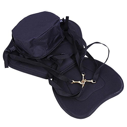 Dilwe Padded Kayak Sitz Bootssitz Seat Soft Kissen mit Backres und abnehmbare Tasche für Kanu Fischerboot