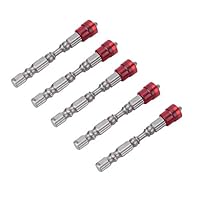 10-tlg. Schraubendreher-Bits Set PH2 – Magnetisch, 1/4 Zoll Sechskant, Für Akku-Schrauber & Bohrmaschinen