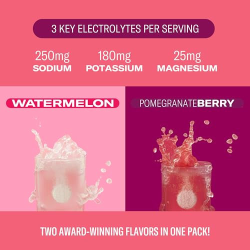Plink! Fizzy Electrolyte Drink Tablets for Daily Hydration - 24ct Electrolyte Tablets + Sodium, Potassium, Magnesium, Low-Calorie, Low-Sugar Keto Electrolytes Powder Hydration Packets Water Flavoring - Thumbnail 4