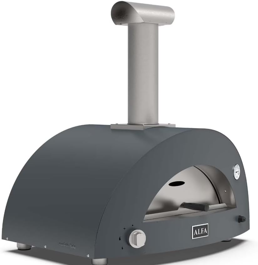 Alfa Moderno 2 Pizze Natural Gas - Anthracite Grey - FXMD-2P-MGRIA-U