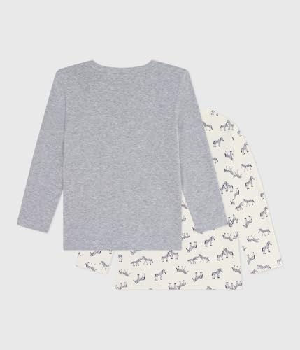 Petit Bateau Jungen 2 Ts Ml Ze Unterwäsche Tag, Variante 1, 10 Jahre