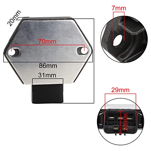 Flypig Voltage Regulator Rectifier For Honda Trx350 Rancher Trx450S/Es Foreman And More 2000-2005 #TOP3