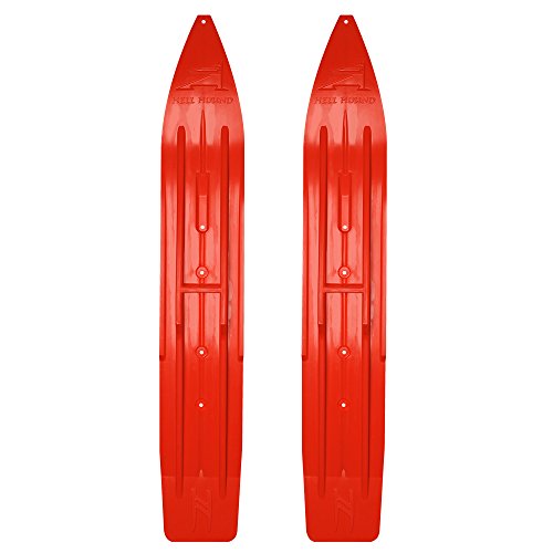Pair of Lava Red Slydog Hell Hound 7-1/4