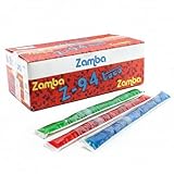 Polos Refrescantes Zamba XXL Z-94 Surtidos – Caja con 60 Polos de Gran Tamaño, Helados Variados de Sabores Frutales para Fiestas, Eventos, Verano y Consumo Familiar