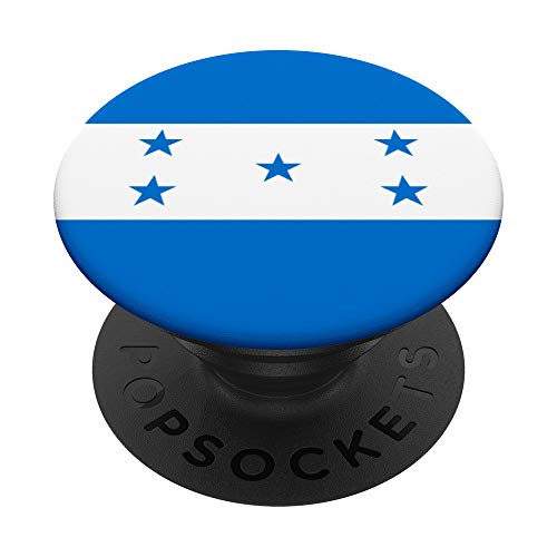 Honduras Patriotism Inspired Honduran Flag PopSockets Support et Grip pour Smartphones et Tablettes
