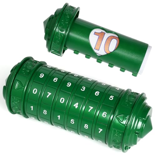 FLYALIGOGO Numeric Cryptex Money Puzzle Box with Compartment Cash Gift