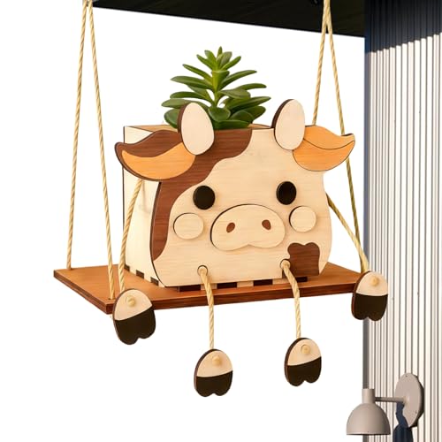 Soporte para plantas moderno – Organizador de pared floral de montaje compacto, macetas ajustables de 20 cm con elegancia, par de estantes de metal con equilibrio, diseño de decoración de interiores