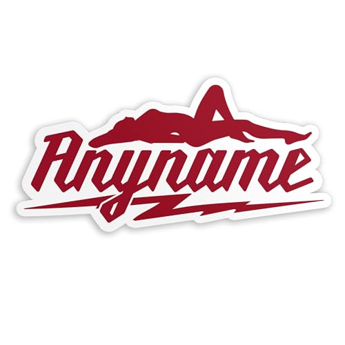 Custom Name Decal Sticker Personalized Worker Blue Collar