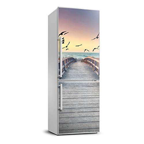 Película autoadhesiva nevera 70x190 cm cubierta lavable para cocina 2