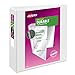 Avery Durable View Binder, 3" One Touch Rings, 670-Sheet Capacity, DuraHinge, White (09701)