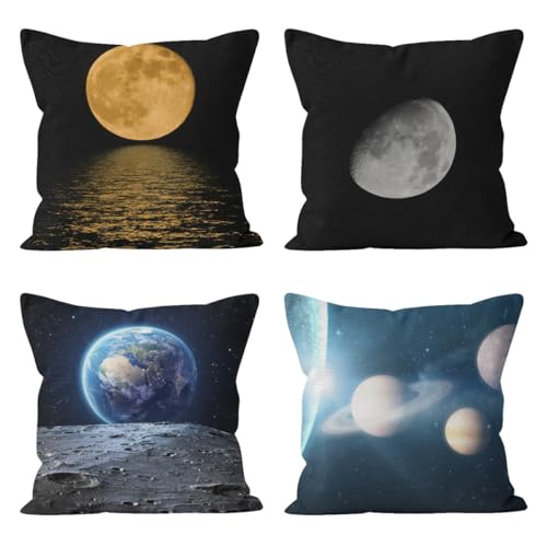 Taie d'oreiller rectangulaire lune imperméable pour extérieur