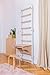 BenchK 712W Wallbar, Stall Bar, Power Tower, Gymnastic Ladder with Beech Wooden Pull Up Bar, Chin Up Bar and Adjustable BenchTop Used as a Desk. for Hanging Exercises, Home, Office