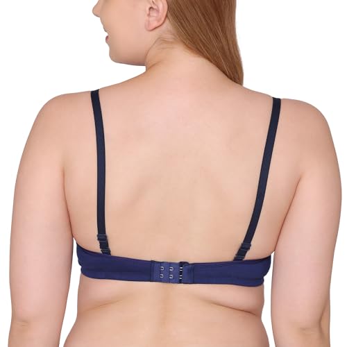 Image of Tweens - Medium Padded Cotton Rich Bra - Full Coverage, Seamless, Multiway Straps, Wirefree Everyday T-Shirt Bra (Pack of 2)