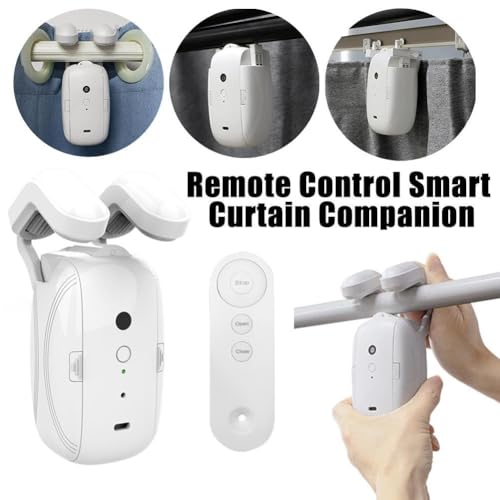Smart Electric Curtain Robot: Automatic Timing Opener with App & Remote for Alexa - Effortless Curtain Management - Image 2