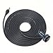 2M 6.5FT DC Power Cable with Voltage Display DC Extension Cord 18AWG IP68 Water Proof Outdoor Power Cord Replacement Adapter Cord for Car Ship RV
