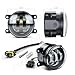 CHUSYYRAY Compatible with Ford Focus Fog Light Assembly 2012 2013 2014, LED Bumper Fog Light Driving Lamp 3.5 Inch, 6000K 500% Brighter White, IP68 Waterproof, Pack of 2