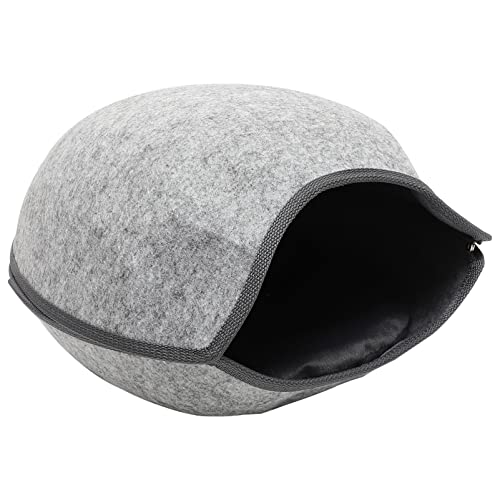 Levemolo Peixe Feltro Maca Gato Ninho Gatinho -roupa Boneca Canil Para Cães Pequenos Barraca Gato Lu